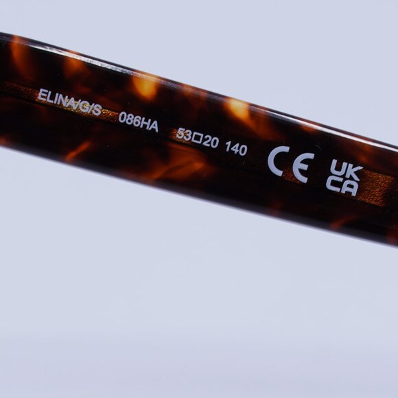 🕶️ New Kate Spade ELINA/G/S 0086 HA Sunglasses - Havana Frame, Brown Lenses - Picture 6 of 11